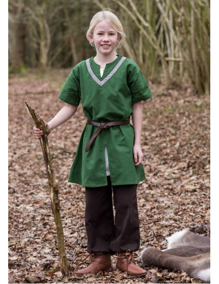 Tunica medievale Ailrik bambino,...