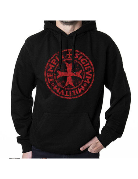 Felpa nera leggenda dei Cavalieri...