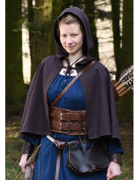 Gugel medievale aperto modello...