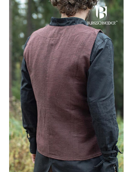 Gilet contadino medievale Maron,...