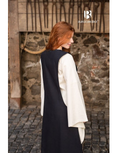 Pellote Medieval Donna Isabella, colore nero 2