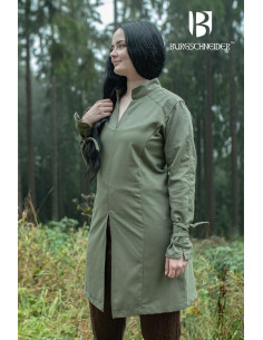 Tunica medievale per donna Teresa, colore verde