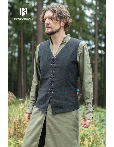 Gilet contadino medievale Maron,...