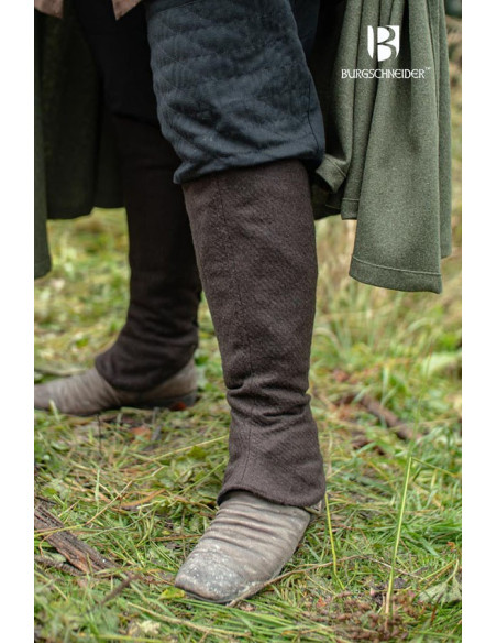 Schinieri medievali in lana Seran,...