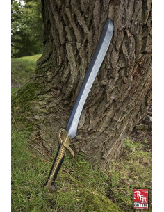 Spada elfica intrecciata pronta per la battaglia, LARP