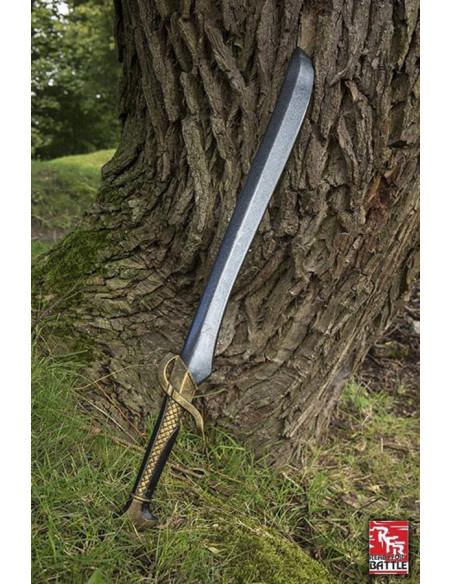 Spada elfica intrecciata pronta per...