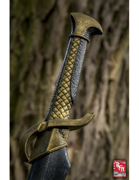 Spada elfica intrecciata pronta per...