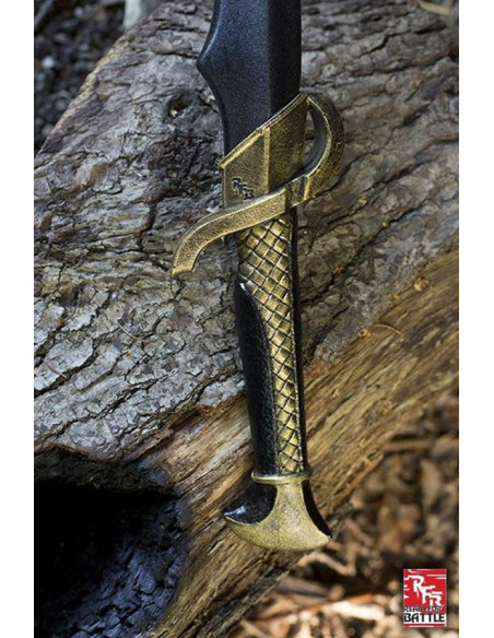 Spada elfica intrecciata pronta per...