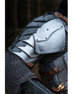 Spalline medievali modello Dreki, Polished-Epic Dark