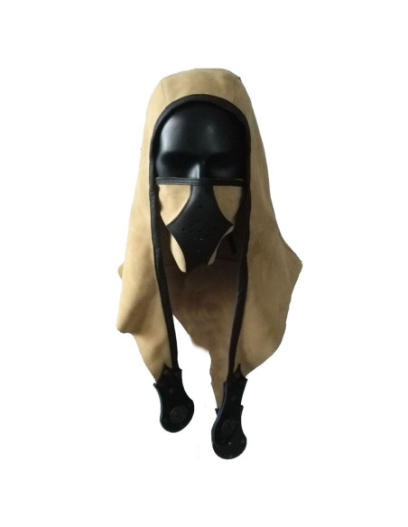 Cappuccio pelliccia camoscio Akku...