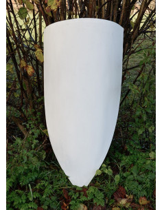 Scudo medievale lungo, da dipingere