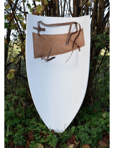 Scudo medievale lungo, da dipingere 2