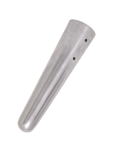 Contera di lancia medievale, punta...