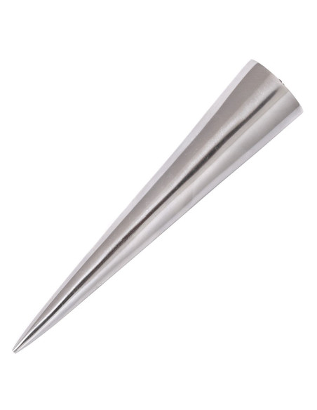 Contera di lancia medievale, punta viva