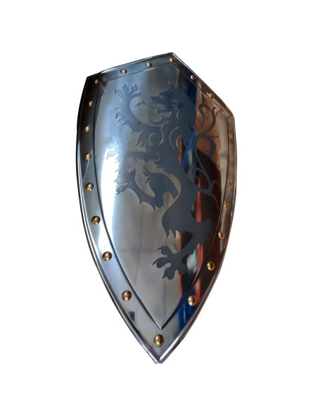 scudo con leone rampante scudo con leone rampante