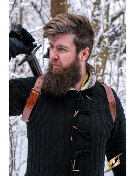 Doppio tahalí per schienale in pelle...