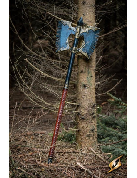 Ascia lunga a doppia testa del caos,...