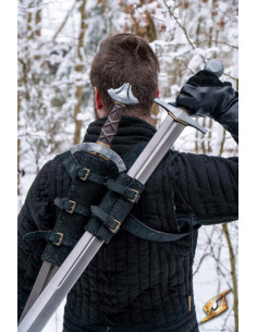 Doppio baldric per la schiena, LARP