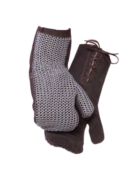 Paramani in pelle imbottiti con cotta...