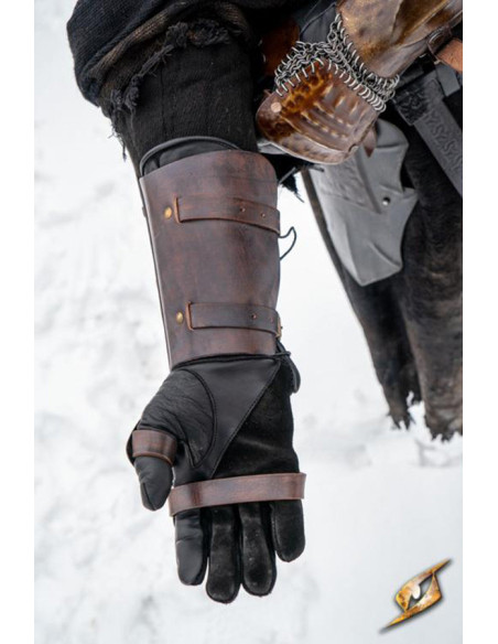 Bracciali in acciaio Orc Assault, LARP