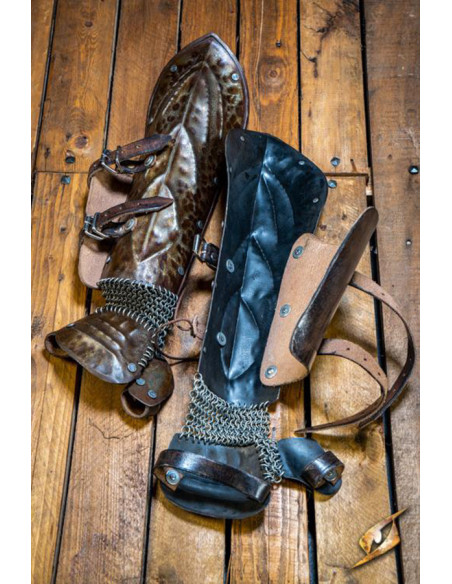 Bracciali in acciaio Orc Assault, LARP