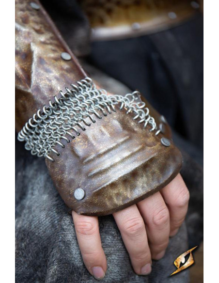 Bracciali in acciaio Orc Assault, LARP