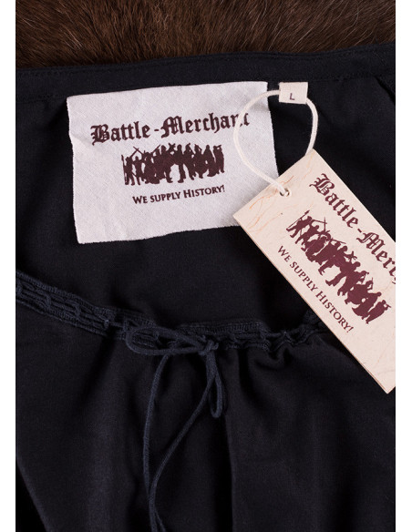 Blusa medievale a maniche corte Aren,...