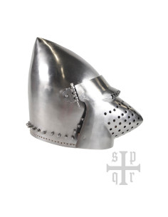 Bacinetto medievale Houndskull, Castel Coira 1395