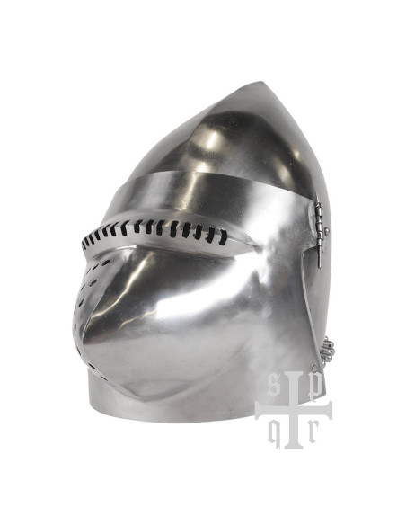 Bacinetto medievale Houndskull,...