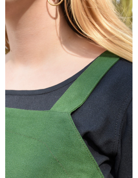 Grembiule vichingo Tina in cotone,...