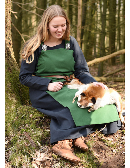 Grembiule vichingo Tina in cotone,...