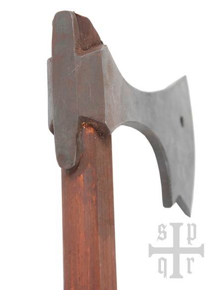 Funzionale ascia vichinga barbuta...