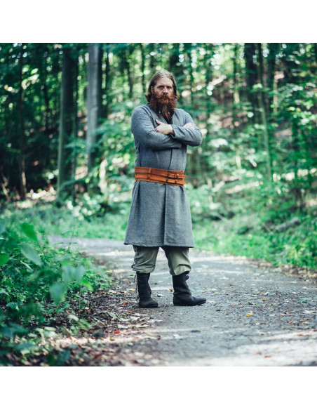 Tunica vichinga aperta in lana...
