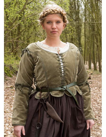 Giacca medievale Griselda in...