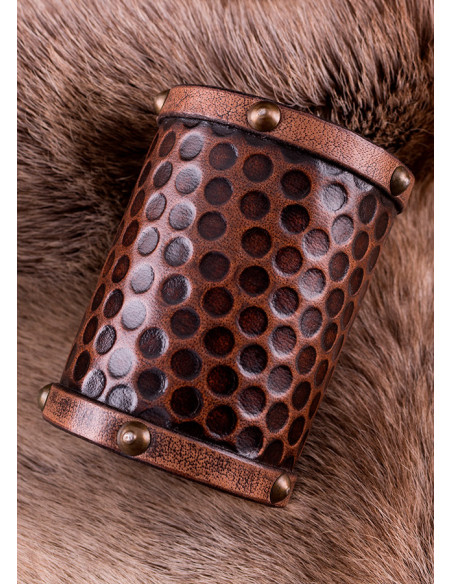 Bracciale in pelle per guerriero, 1...