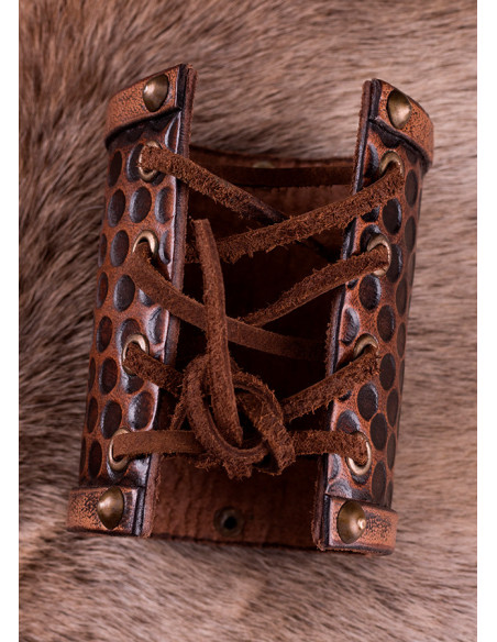 Bracciale in pelle per guerriero, 1...