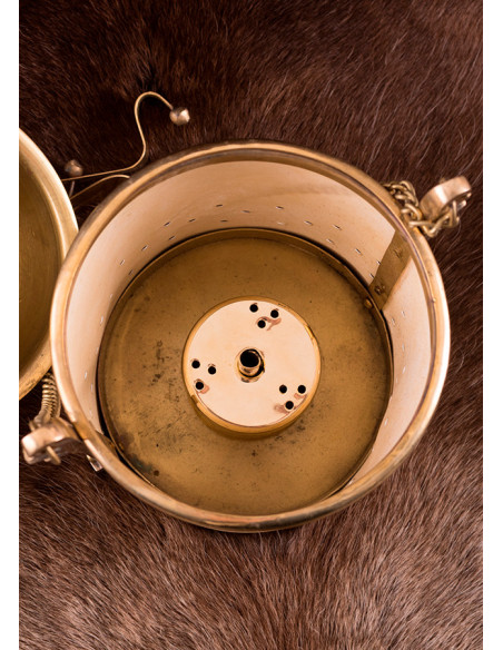 Lanterna-lanterna romana in ottone e...