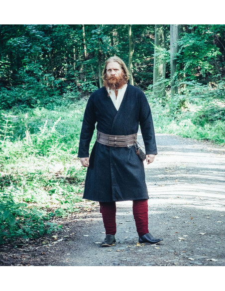 Tunica vichinga aperta in lana...