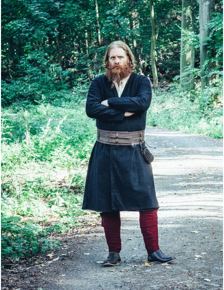 Tunica vichinga aperta in lana...