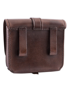 Borsa Romano Lucio Vero in pelle di bufalo con passanti 2