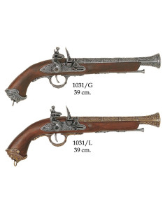Pistola italiana del XVIII secolo