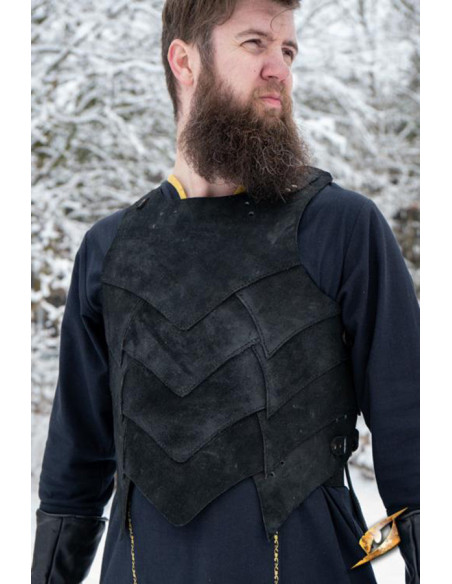 Corazza di camoscio medievale set...