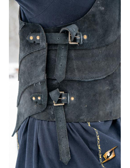 Corazza di camoscio medievale set...