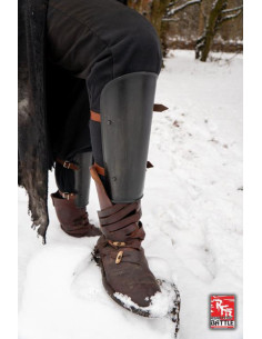 Semplici schinieri medievali in nero, Epic Armoury 2