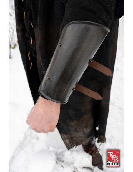 Semplici bracciali medievali in nero,...