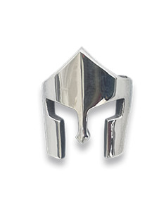 Anello Guerriero Spartano in acciaio