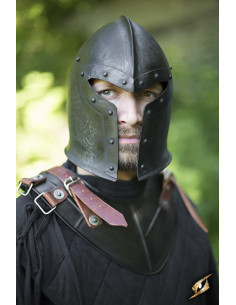 Barbuta medievale Epic Dark, Epic Armory