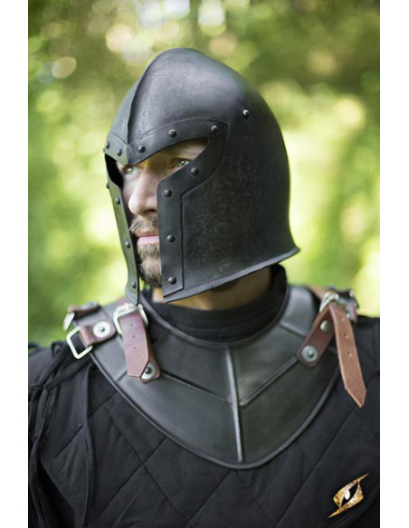 Barbuta medievale Epic Dark, Epic Armory