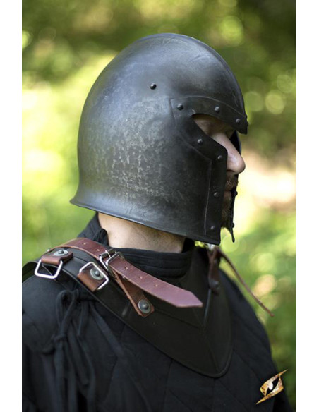 Barbuta medievale Epic Dark, Epic Armory