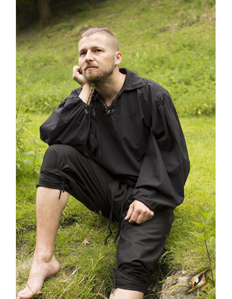 Pantalone pirata One Piece, colore nero